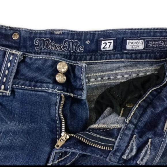 Miss Me Boot Cut Jeans Size 27 - Picture 4 of 5